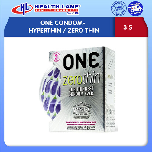 ONE CONDOM- HYPERTHIN / ZERO THIN (3'S)